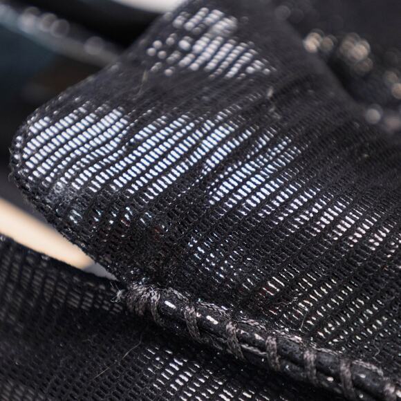 Dolce Vita Beny Black Onyx Leather Snake Print Loafers Womens Size 9 NEW - Picture 10 of 13